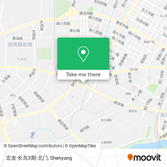 宏发·长岛3期-北门 map