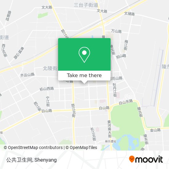 公共卫生间 map