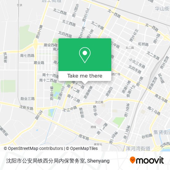沈阳市公安局铁西分局内保警务室 map