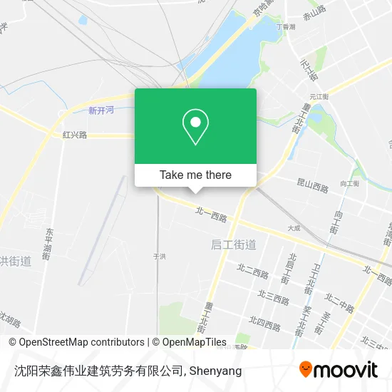 沈阳荣鑫伟业建筑劳务有限公司 map