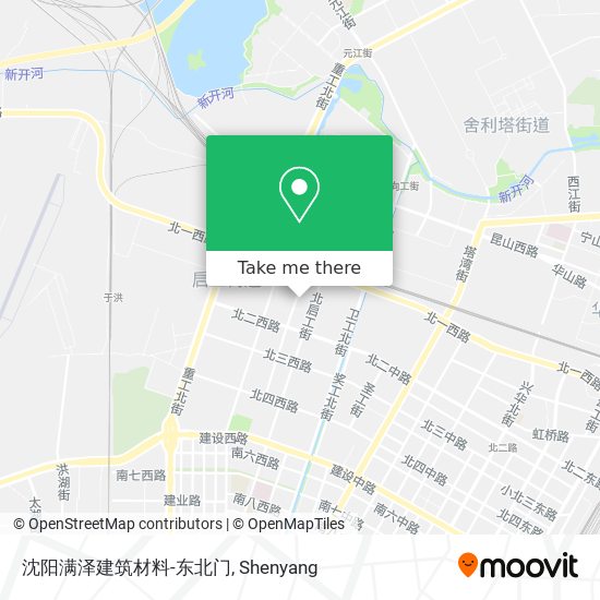 沈阳满泽建筑材料-东北门 map
