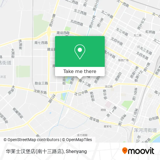 华莱士汉堡店(南十三路店) map