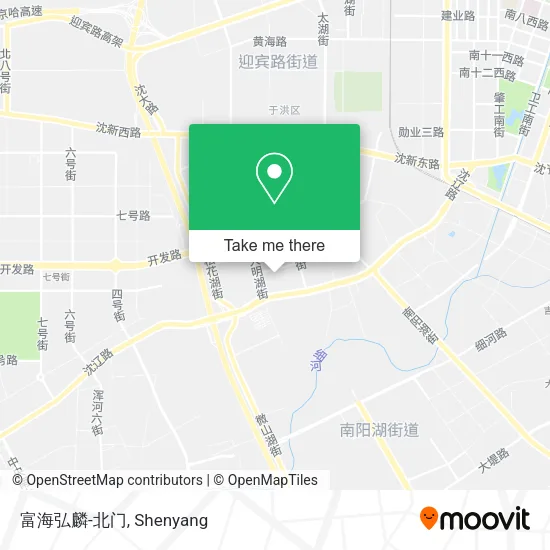 富海弘麟-北门 map