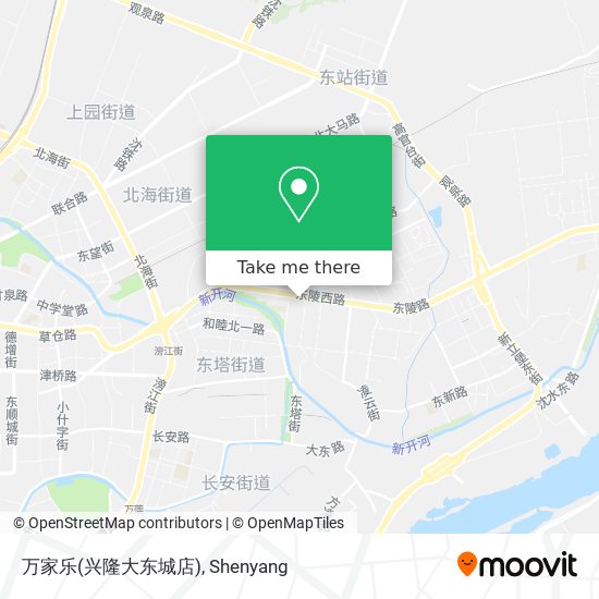 万家乐(兴隆大东城店) map