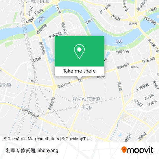 利军专修货厢 map