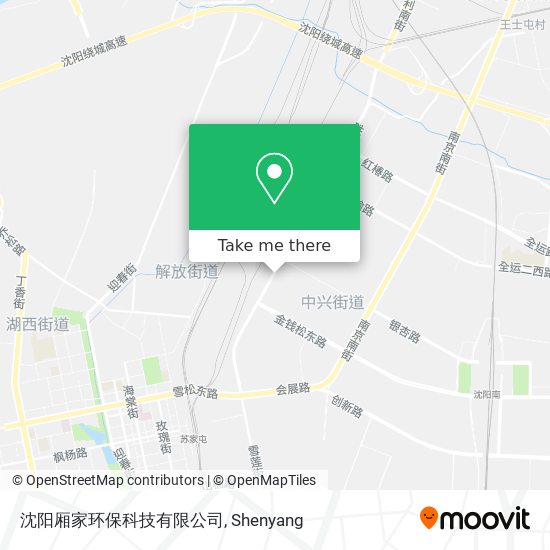 沈阳厢家环保科技有限公司 map