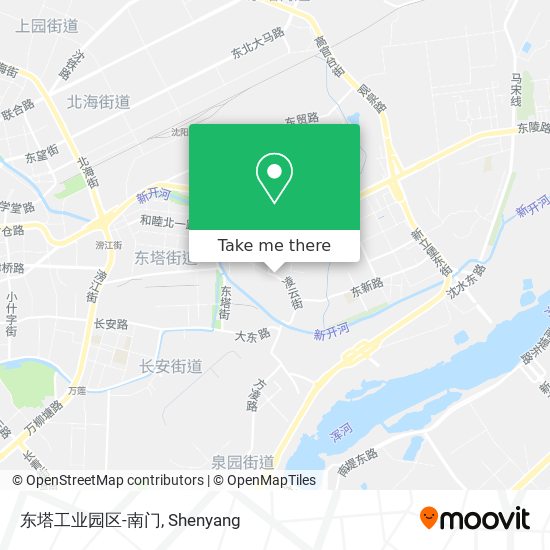 东塔工业园区-南门 map