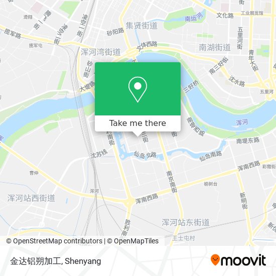 金达铝朔加工 map