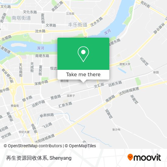 再生资源回收体系 map