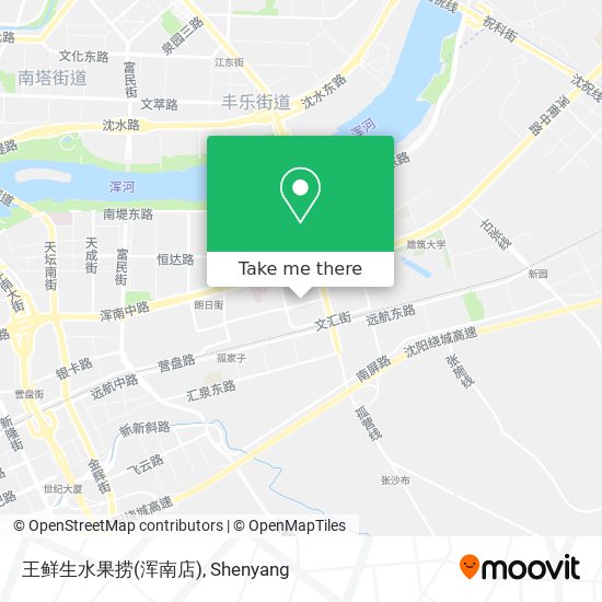 王鲜生水果捞(浑南店) map