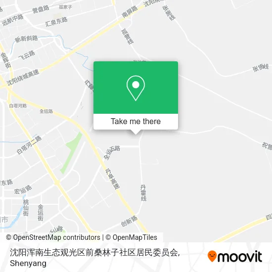 沈阳浑南生态观光区前桑林子社区居民委员会 map