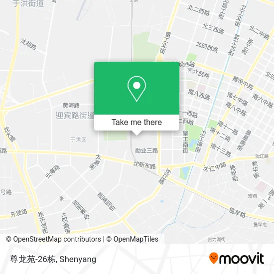尊龙苑-26栋 map