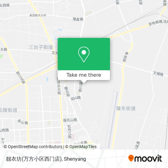 靓衣坊(万方小区西门店) map