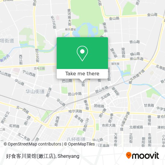 好食客川菜馆(嫩江店) map
