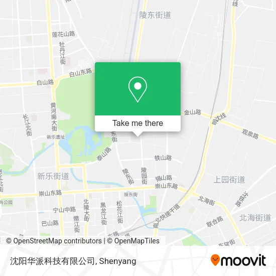 沈阳华派科技有限公司 map