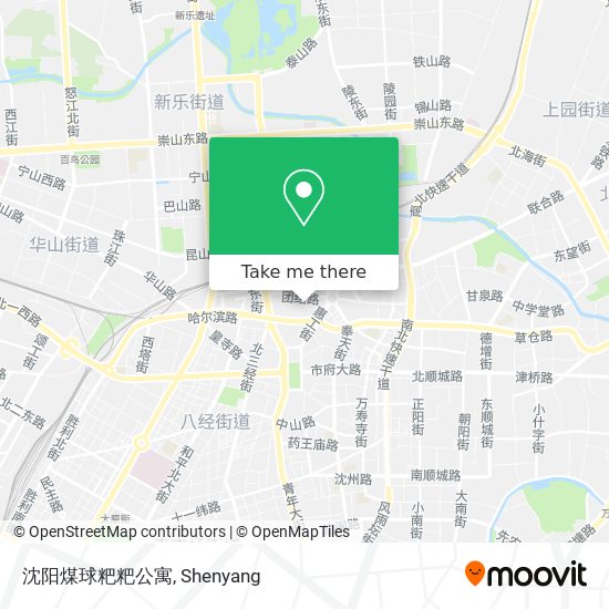 沈阳煤球粑粑公寓 map