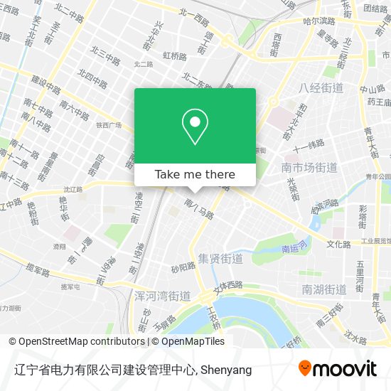 辽宁省电力有限公司建设管理中心 map