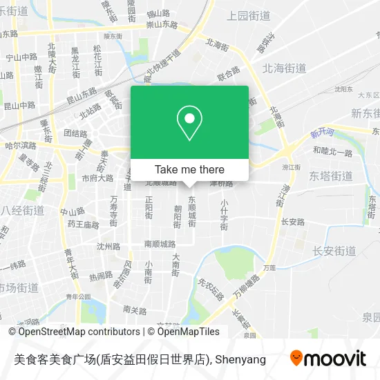 美食客美食广场(盾安益田假日世界店) map