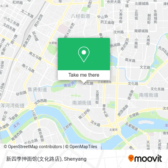 新四季抻面馆(文化路店) map