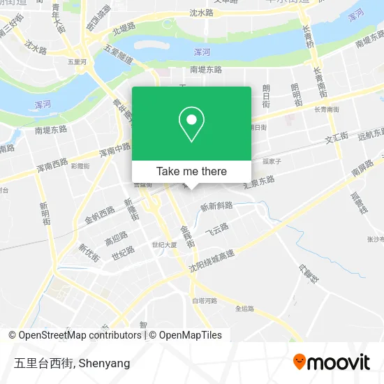 五里台西街 map
