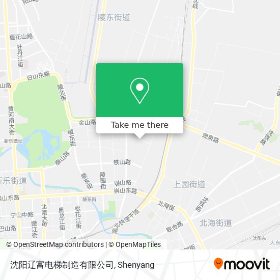 沈阳辽富电梯制造有限公司 map