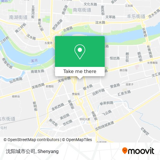 沈阳城市公司 map