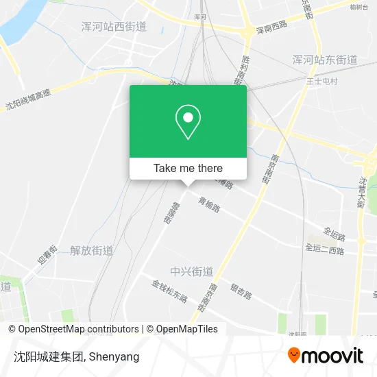 沈阳城建集团 map