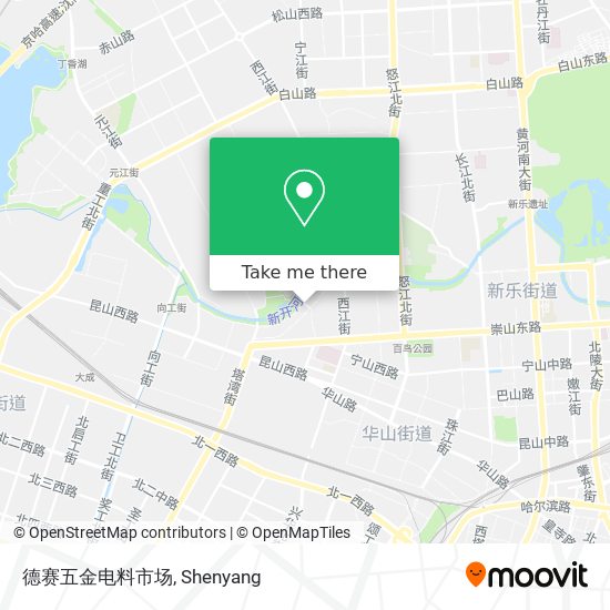 德赛五金电料市场 map
