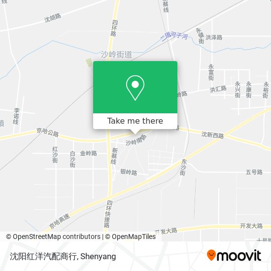 沈阳红洋汽配商行 map