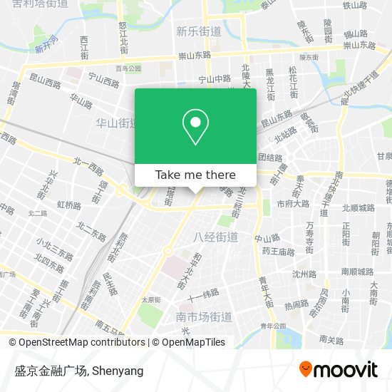盛京金融广场 map