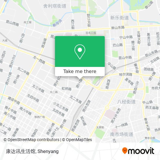 康达讯生活馆 map