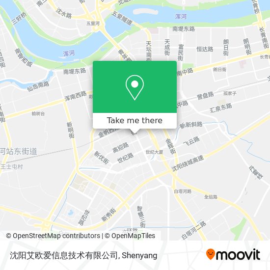 沈阳艾欧爱信息技术有限公司 map