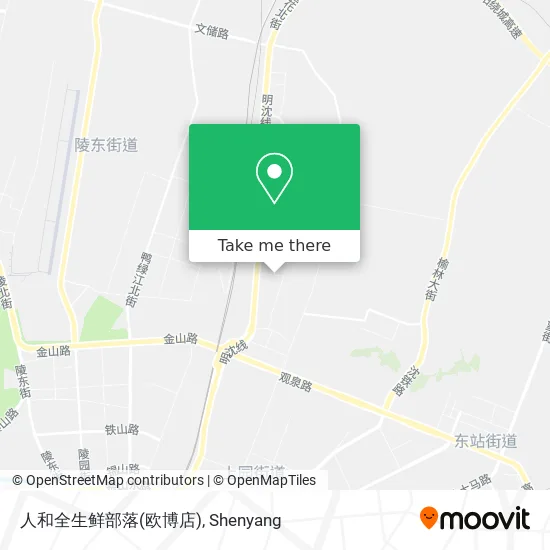 人和全生鲜部落(欧博店) map
