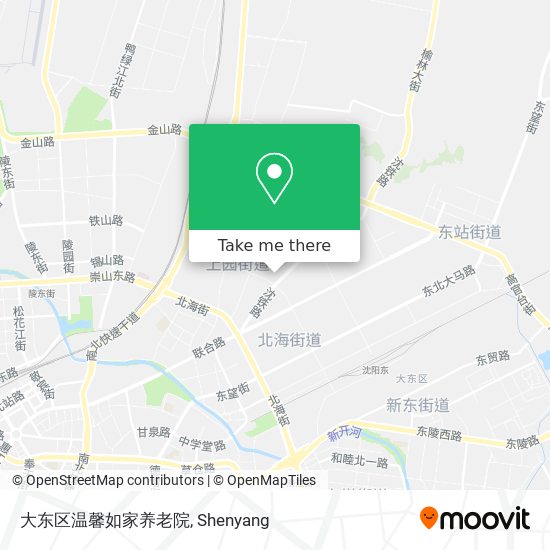 大东区温馨如家养老院 map