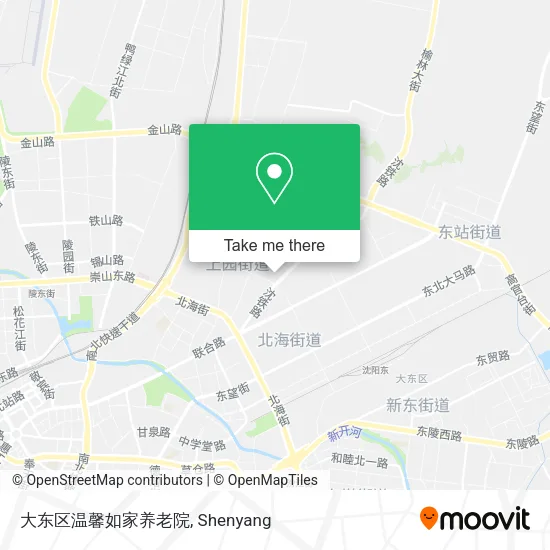 大东区温馨如家养老院 map
