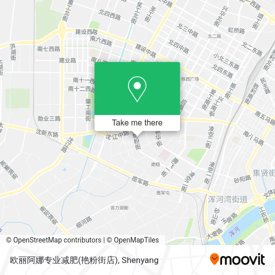 欧丽阿娜专业减肥(艳粉街店) map