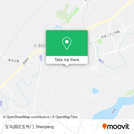 宝马园区五号门 map