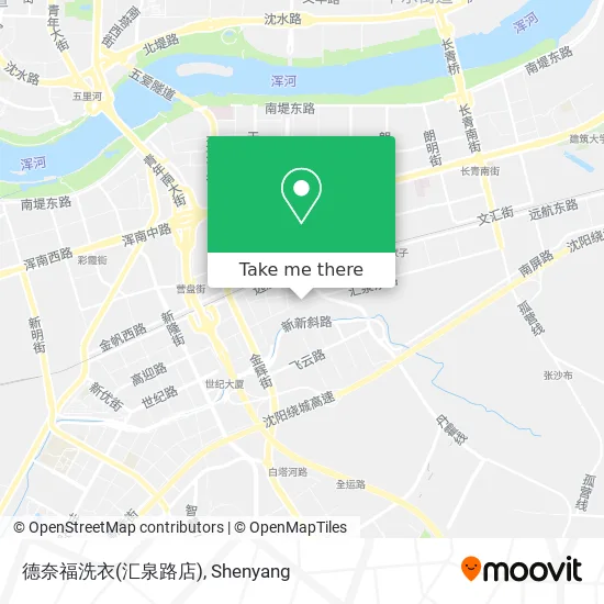 德奈福洗衣(汇泉路店) map