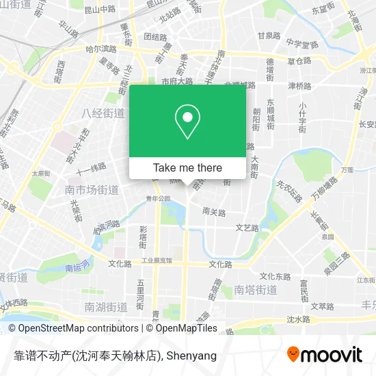 靠谱不动产(沈河奉天翰林店) map