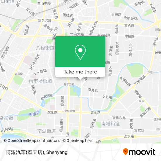 博派汽车(奉天店) map
