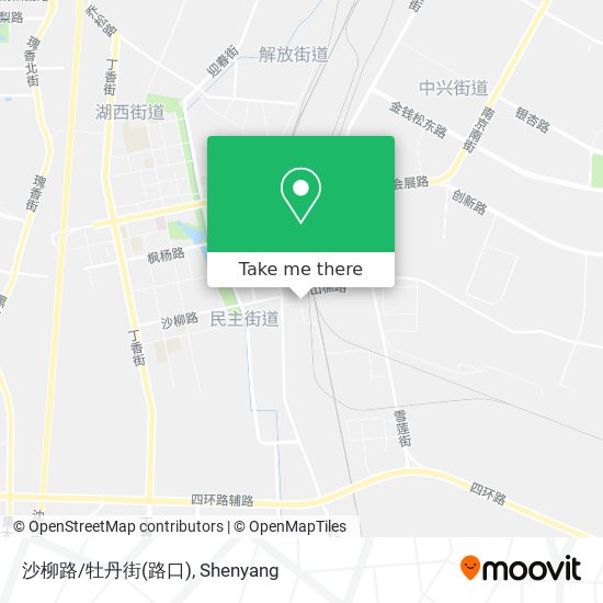 沙柳路/牡丹街(路口) map