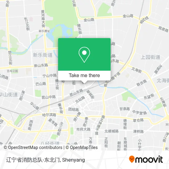 辽宁省消防总队-东北门 map
