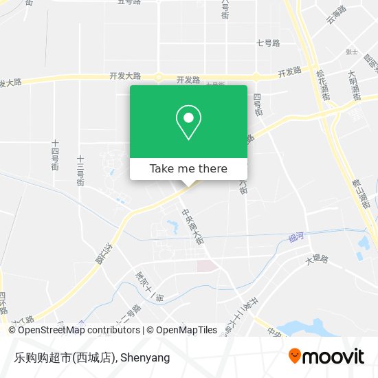 乐购购超市(西城店) map