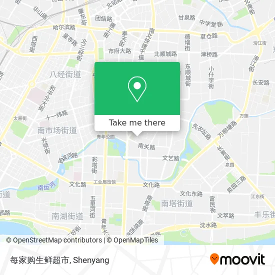 每家购生鲜超市 map