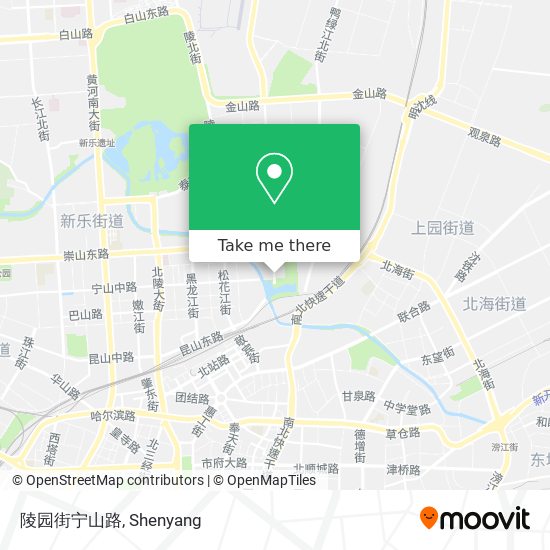 陵园街宁山路 map