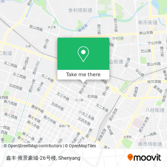 鑫丰·雍景豪城-26号楼 map