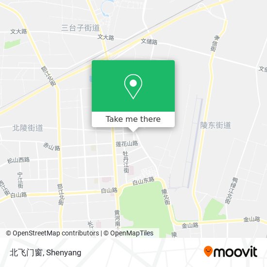 北飞门窗 map