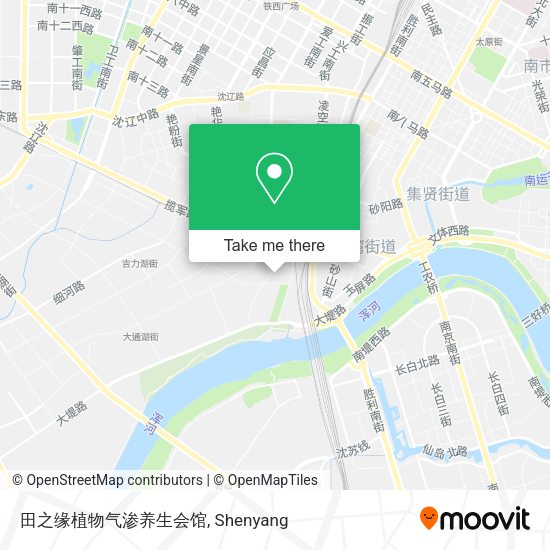 田之缘植物气渗养生会馆 map
