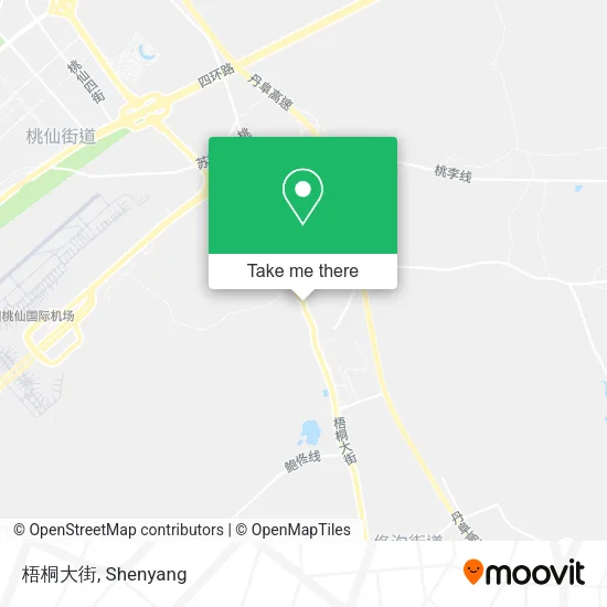 梧桐大街 map
