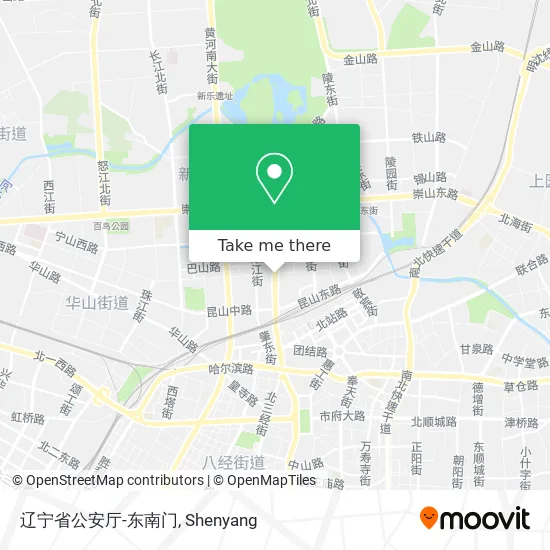 辽宁省公安厅-东南门 map